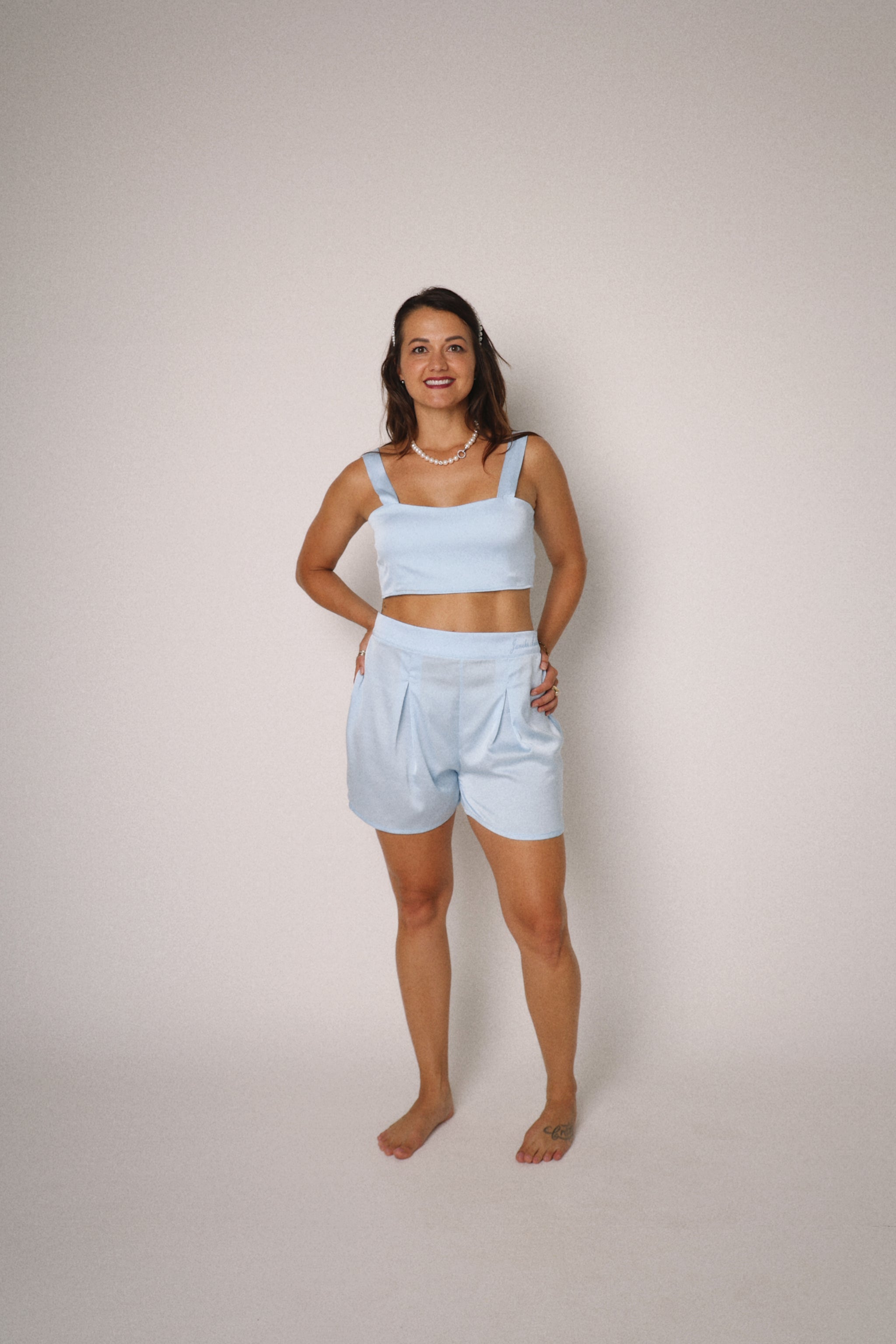 Elara Pleated Shorts
