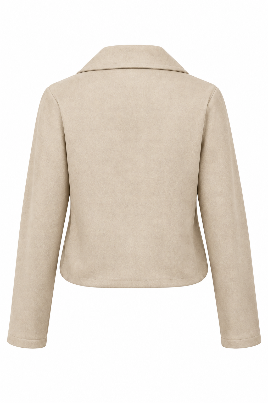 Suede Jacket — Women's Faux Suede Jacket
