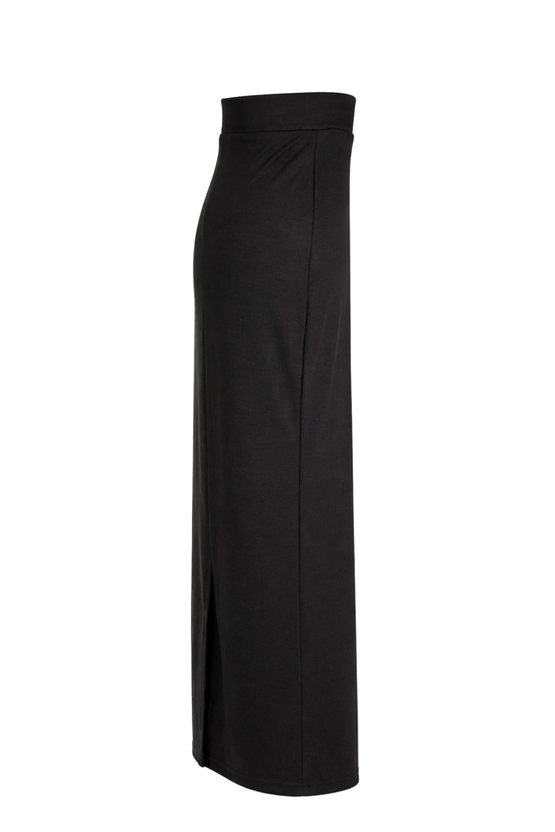 Black skirt on a white background