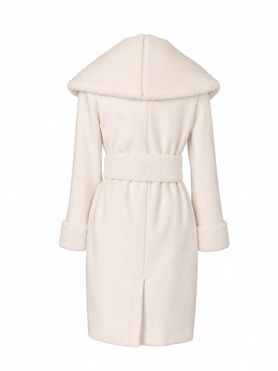 Celeste Coat with Fur