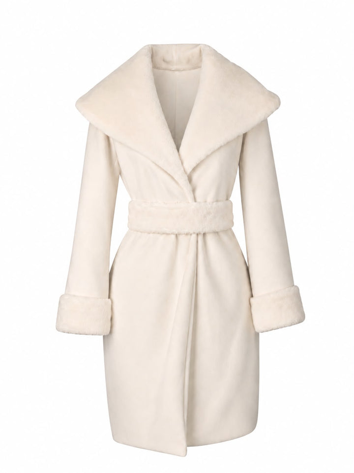 Celeste Coat with Fur